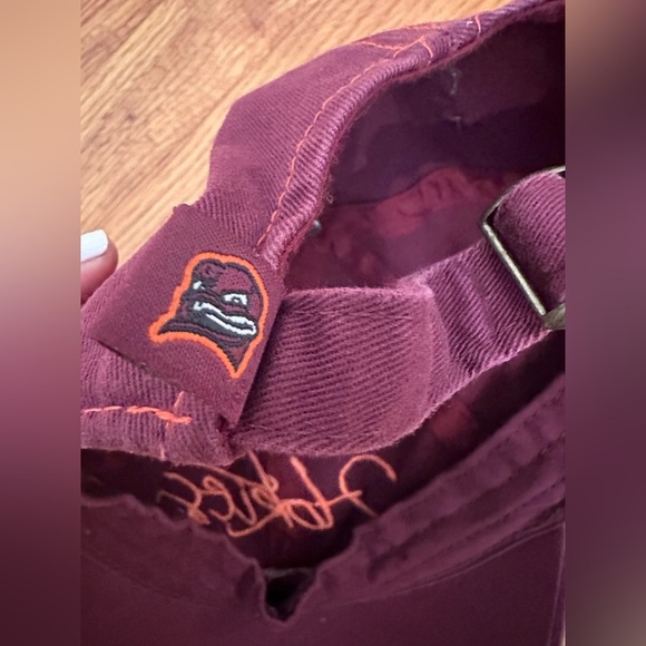 Virginia Tech Hokies fan cap hat collegiate headgear Adjustable - Picture 6 of 7